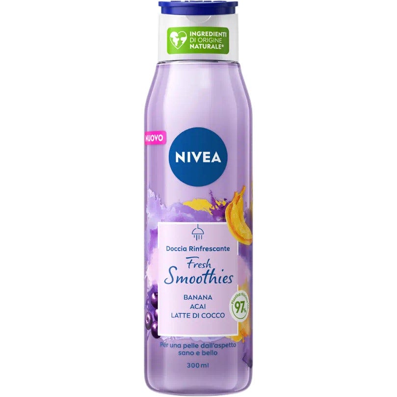 Nivea Doccia Fresh Smoothies Acai Banana 300ml-0