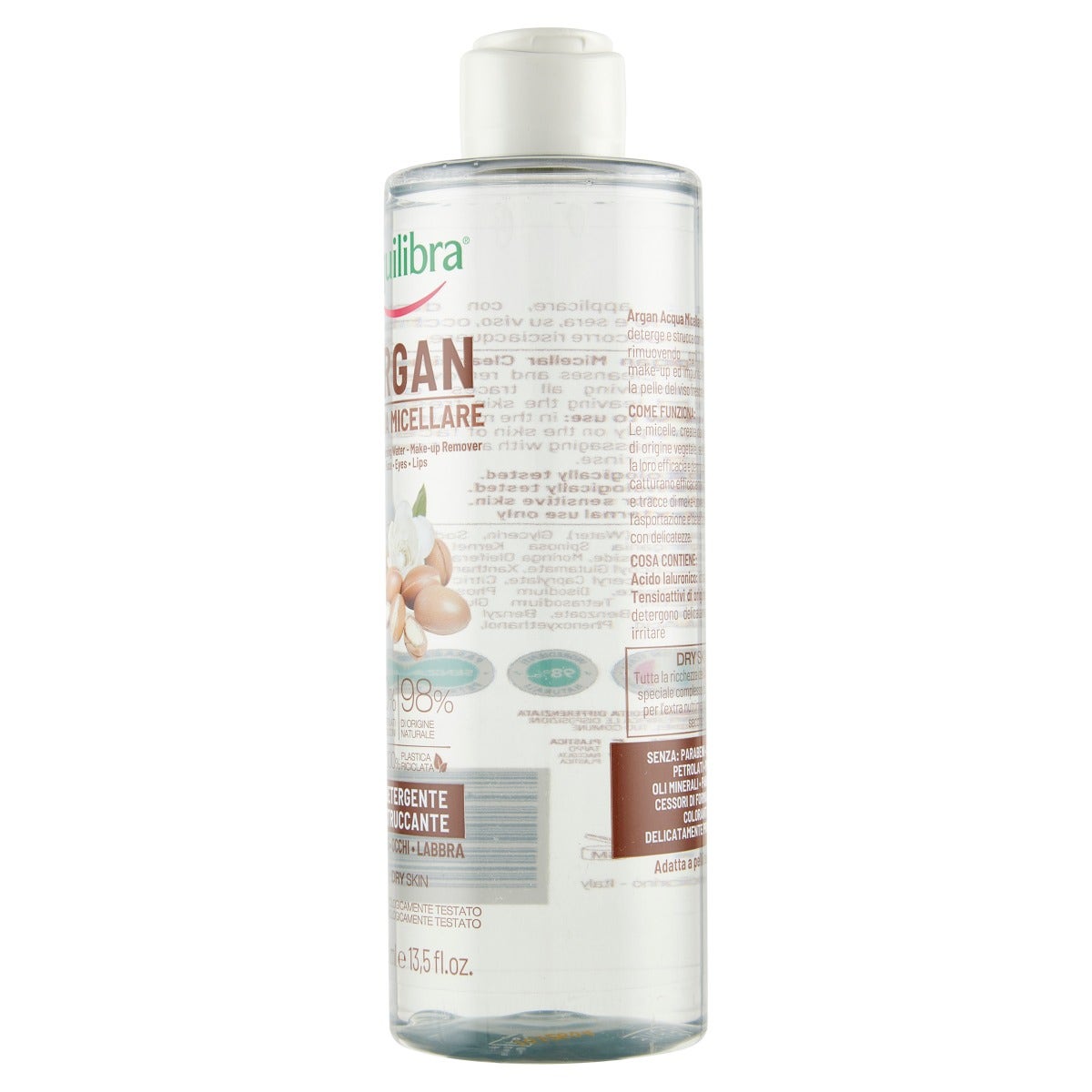 Equilibra Argan Acqua Micellare Detergente Struccante 400ml-6
