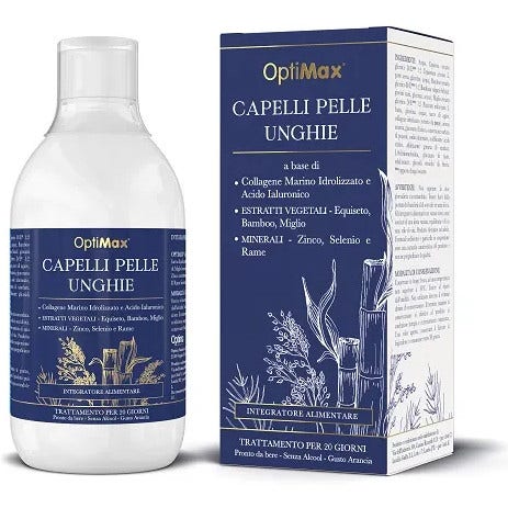 Optimax Integratore Capelli/Pelle/Unghie 500ml-2