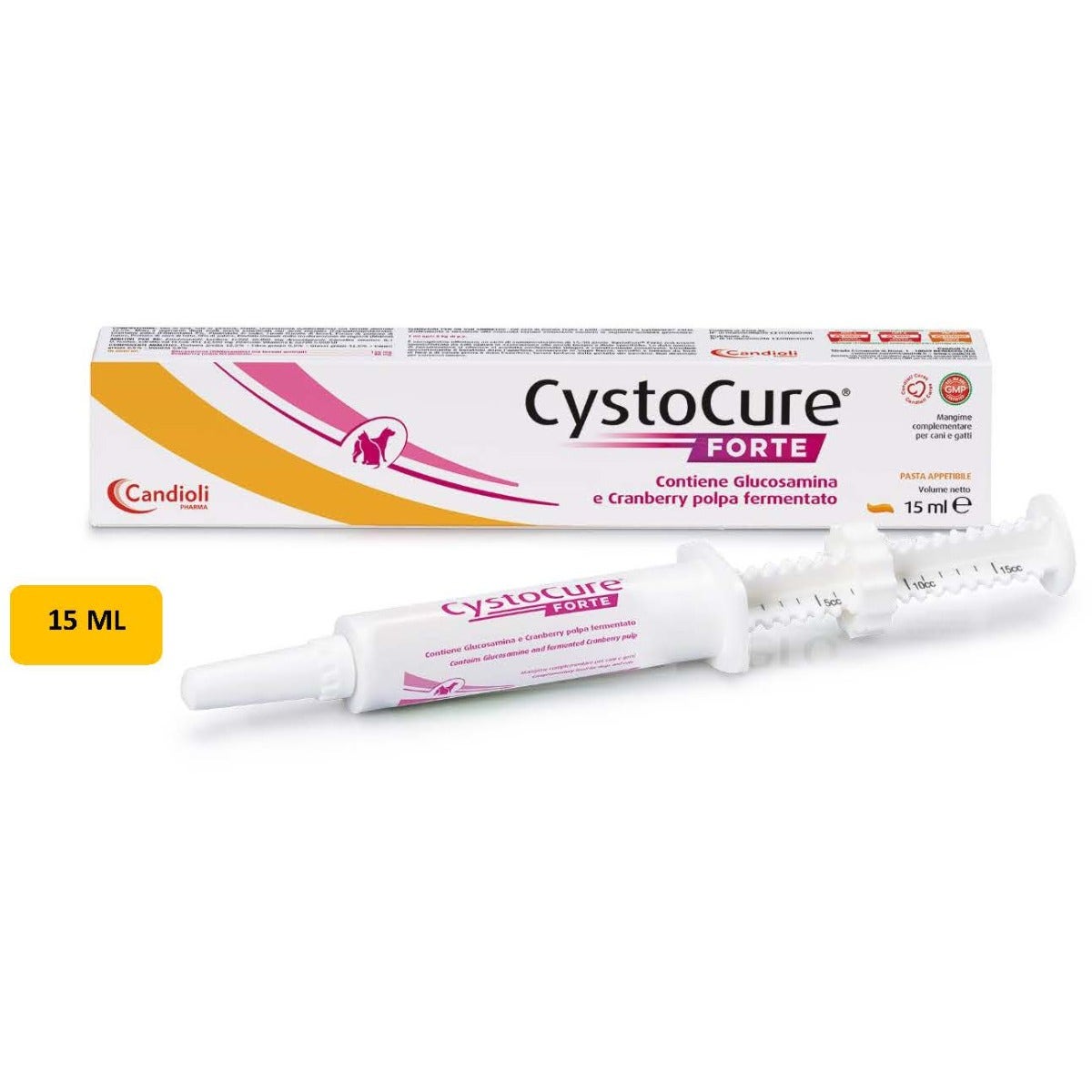 Cystocure Forte Pasta Mangime Complementare Per Cani e Gatti 15ml-1