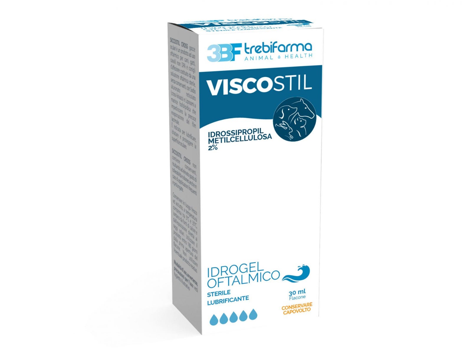 Trebifarma Viscostil Idrogel Oftalmico Sterile Lubrificante Per Animali 30ml -1