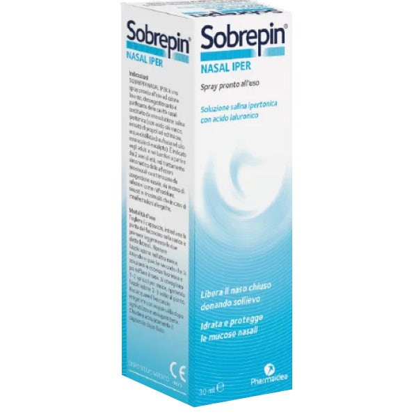 Sobrepin Nasal Iper Soluzione Ipertonica Spray 30ml-1