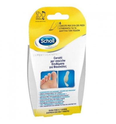 Scholl Cerotti Vesciche Dita Dei Piedi 6 Pezzi-1