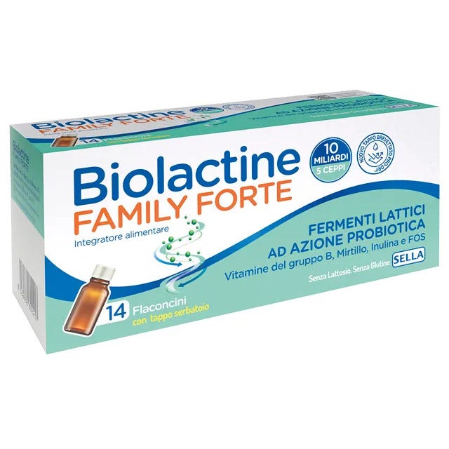 Biolactine Family Forte 10 Miliardi 14 Flaconcini Da 9ml-2