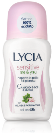 Lycia Sensitive Deodorante Me & You Roll On 50ml-1