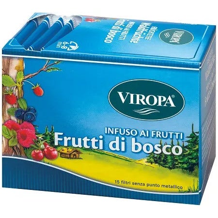 Viropa Infuso Ai Frutti Di Bosco 15 Bustine Da 2,5g-2