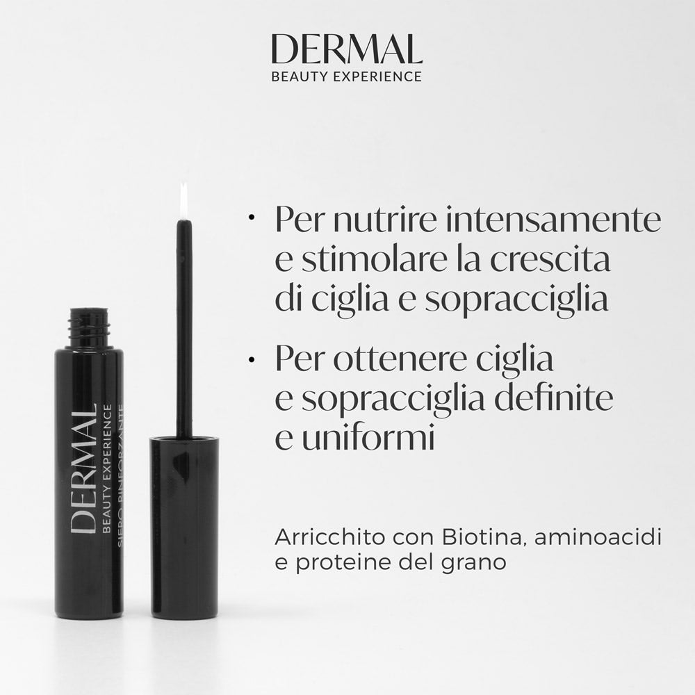 Dermal Siero Rinforzante Ciglia e Sopracciglia 10ml-4