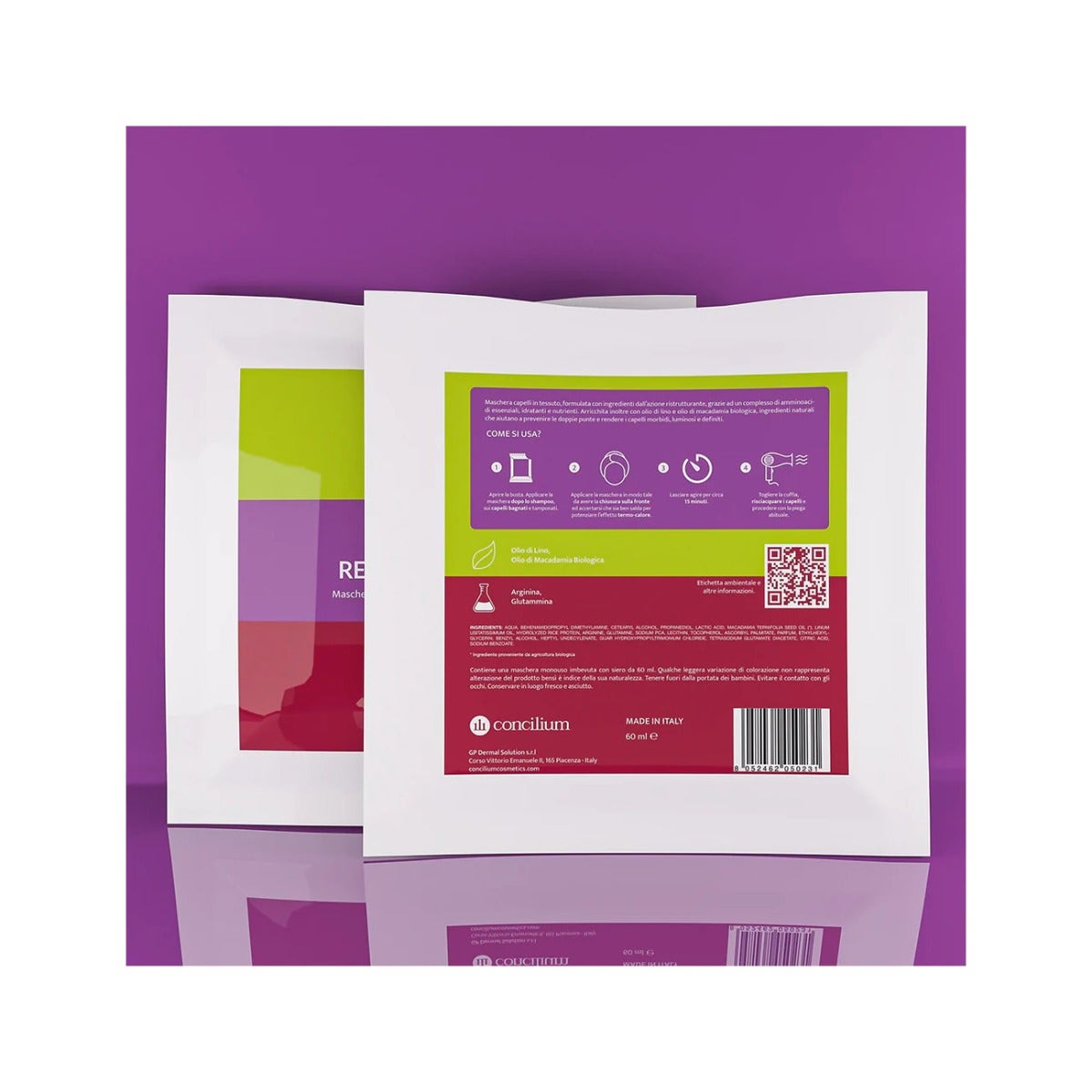 Concilium Maschera Capelli Recovery Hero 60ml-2