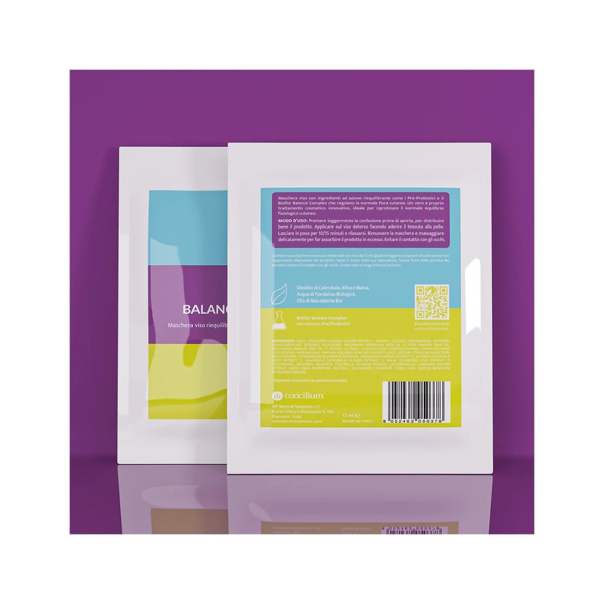 Concilium Maschera Viso Balance Complex 15ml-2