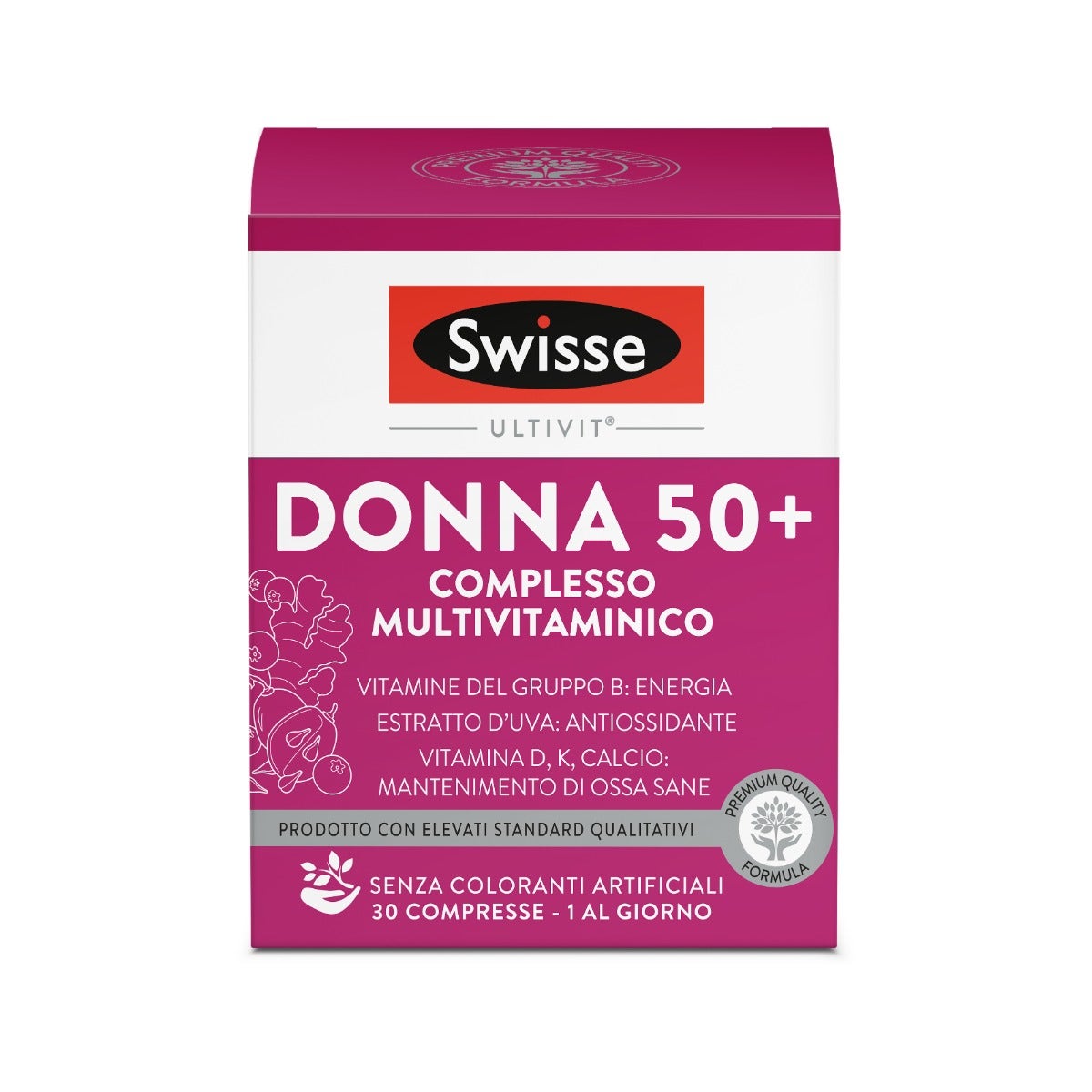 Swisse Multivitaminico Donna 50+ 30 Compresse-1