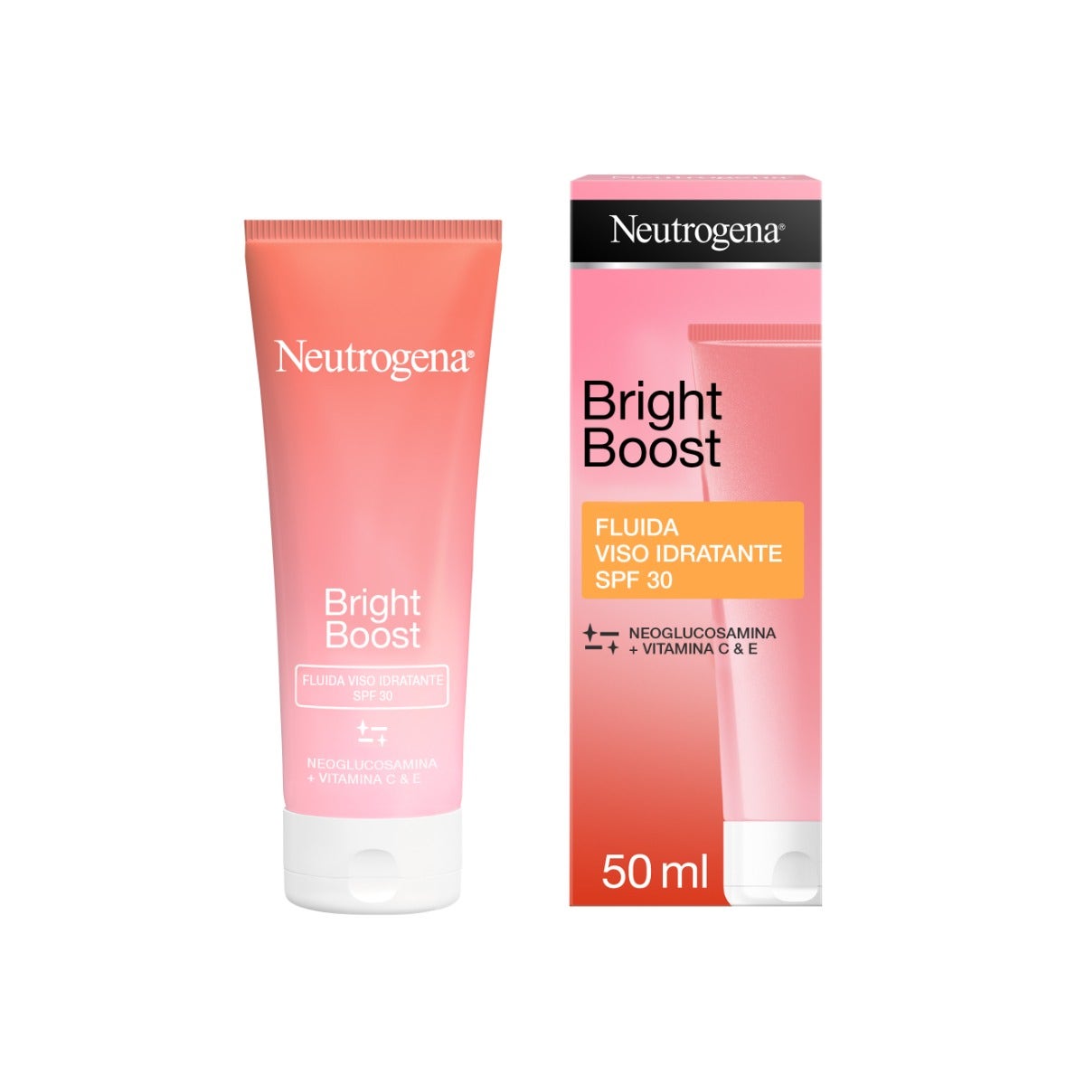 Neutrogena Bright Boost Gel Fluido Idratante Viso 50ml SPF30-2