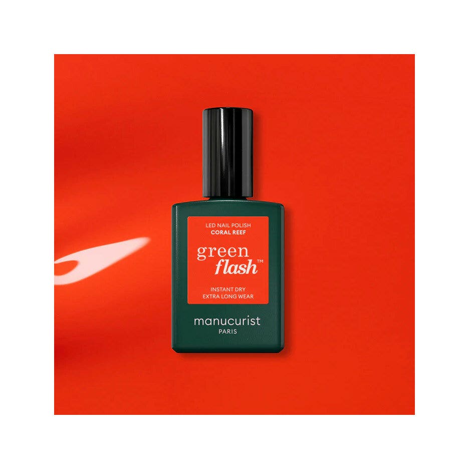 Manucurist Green Flash Smalto Led Coral Reef 15ml-1