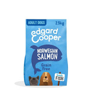 Edgard & Cooper Adult Salmone Norvegese Senza Cereali Crocchette per Cani 2,5 Kg-1