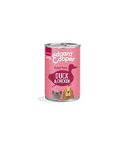Edgard & Cooper Puppy Anatra E Pollo Senza Cereali Cibo Umido per Cani 400g-1
