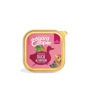 Edgard & Cooper Puppy Anatra E Pollo Senza Cereali Cibo Umido per Cani 150g-1