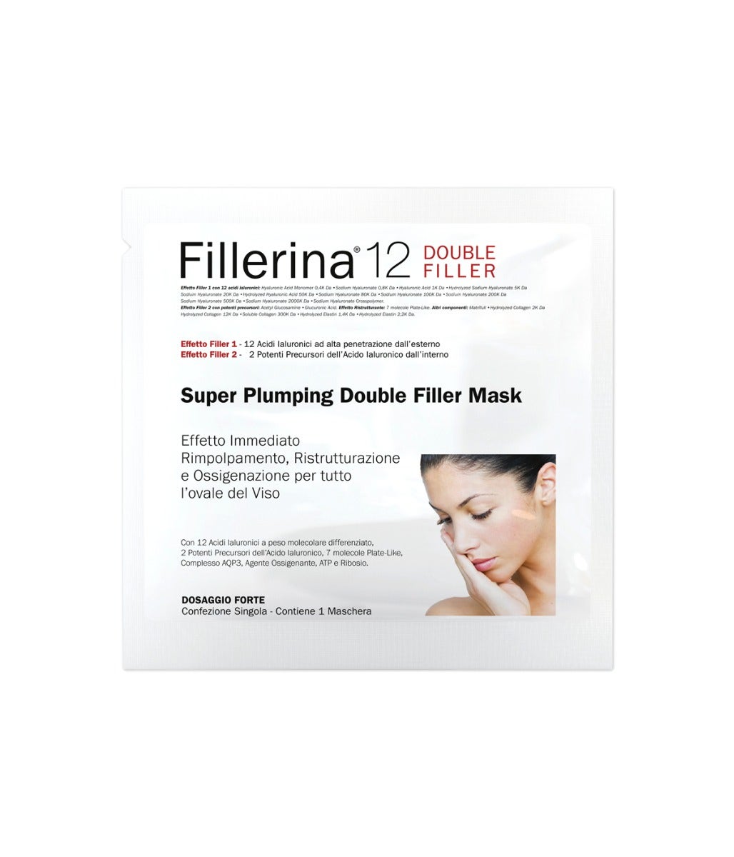 Fillerina 12 Super Plumping Double Filler Maschera Monouso Dosaggio Forte-2