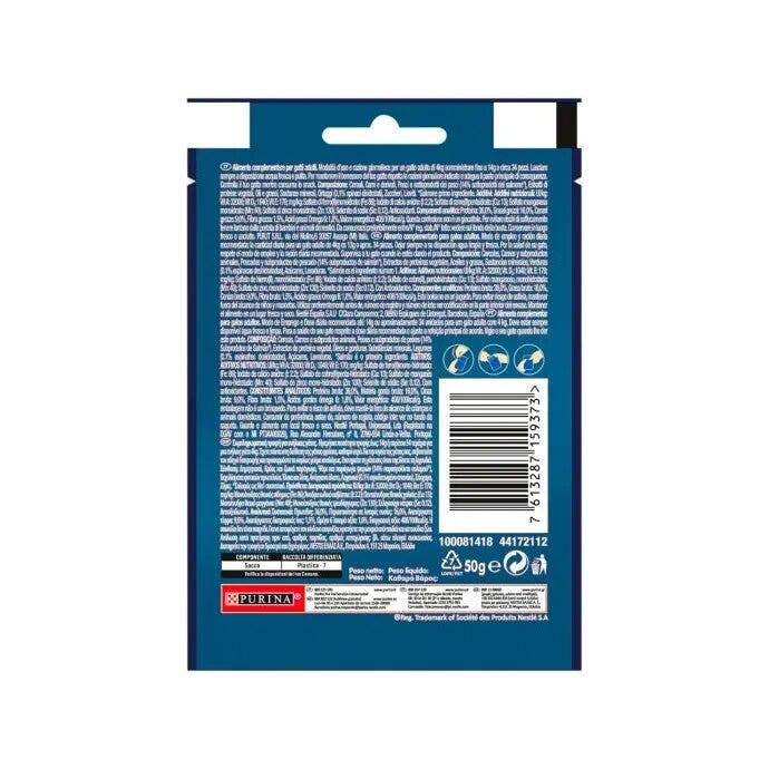 Purina Felix Naturally Delicious Gusto Salmone Cibo Umido Gatti Adulti Busta 50g-6