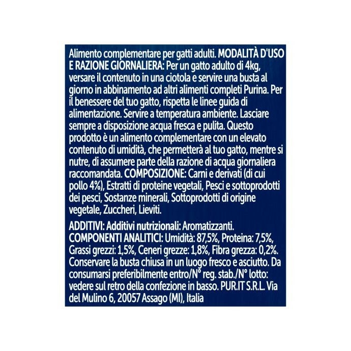 Purina Felix Soup Gusto Pollo Cibo Umido Gatti Adulti Busta 48g-2