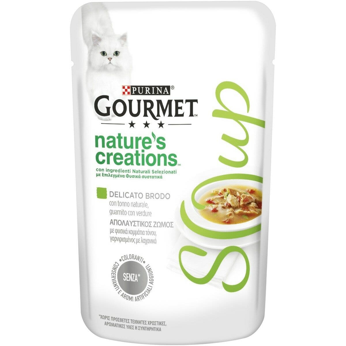 Purina Gourmet Nature's Creations Soup Tonno & Verdure 40g-1