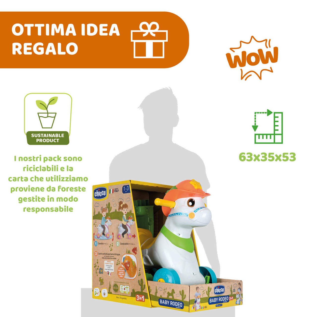 Chicco Gioco Baby Rodeo