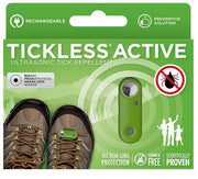 Tickless Active Repellente Ultrasuoni Copertura 2,5m Colore Green