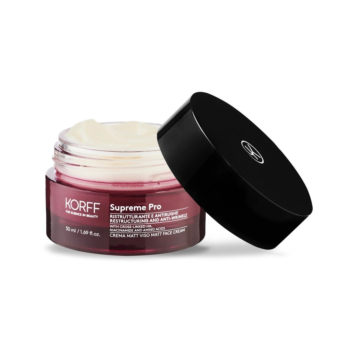 Korff Supreme Pro Crema Matt Viso Ristrutturante Antirughe 50ml-2