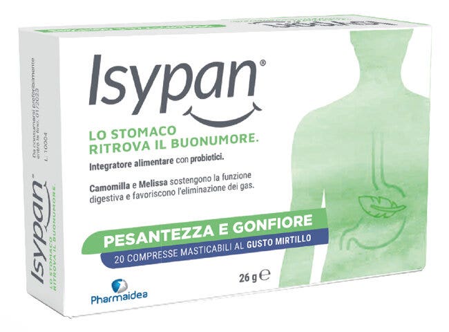 Isypan Pesantezza E Gonfiore 20 Compresse-4