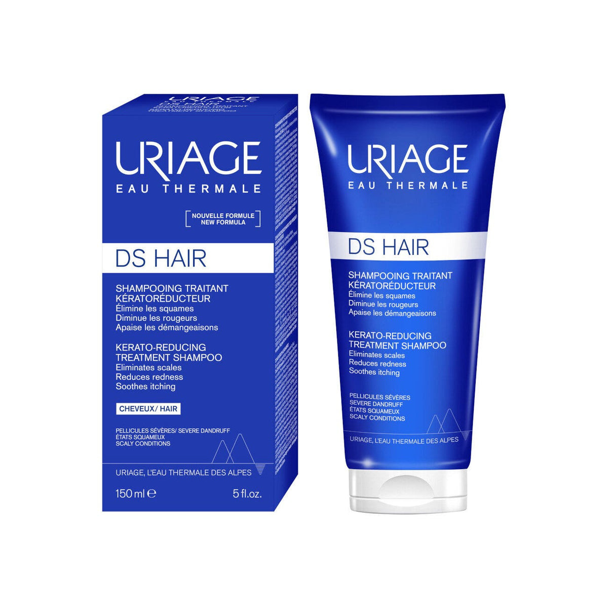 Uriage DS Hair Shampoo Trattamento Cheratoriduttore 150ml-11
