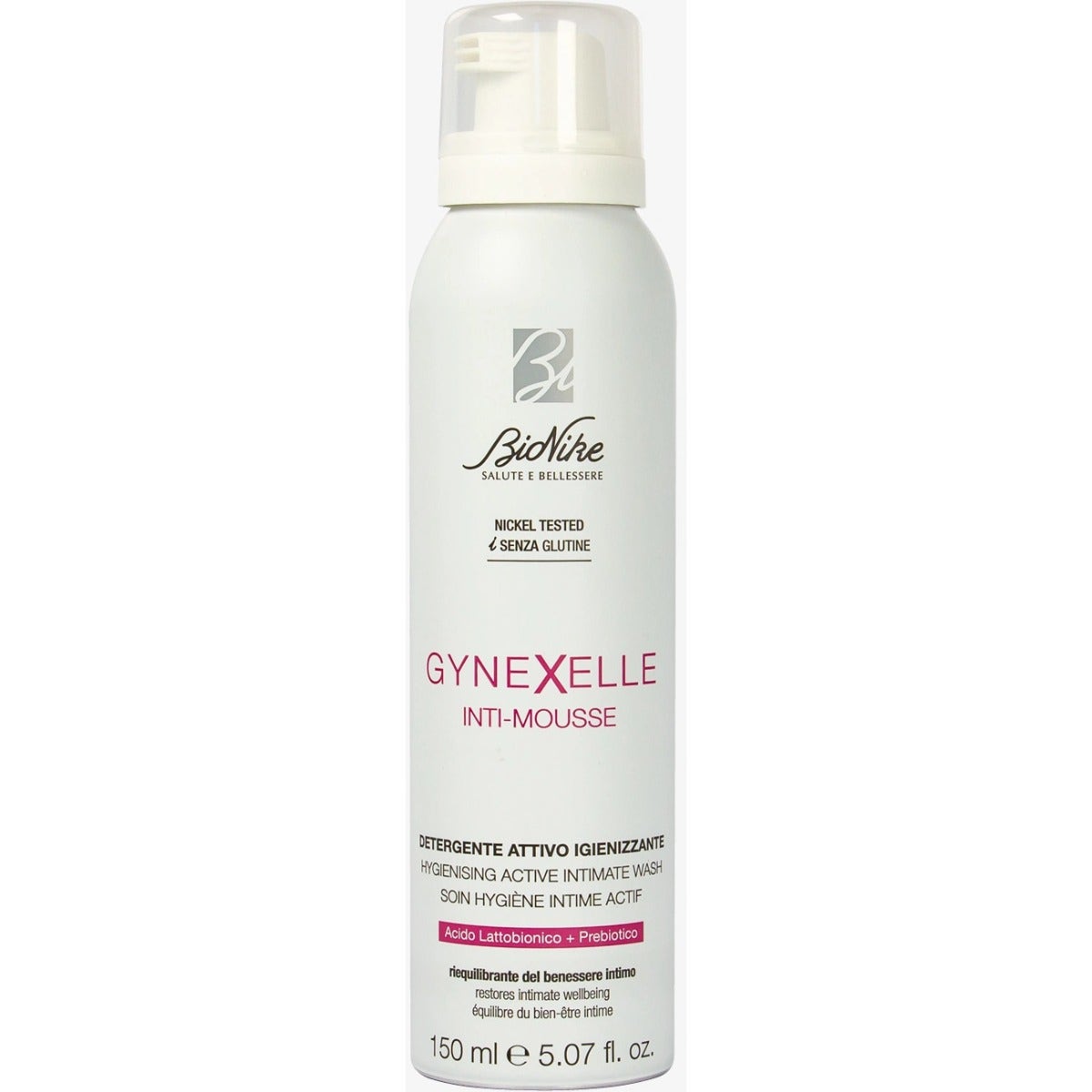 Bionike Gynexelle Inti-Mousse Detergente Attivo Igienizzante 150ml-1