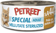 Petreet Vellutate Pollo Con Patate Cibo Umido Gatto Sterilizzato Barattolo 70g-1