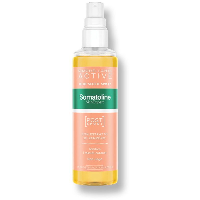 Somatoline Skin Expert Olio Secco Spray Post Sport Rimodellante 125ml-1