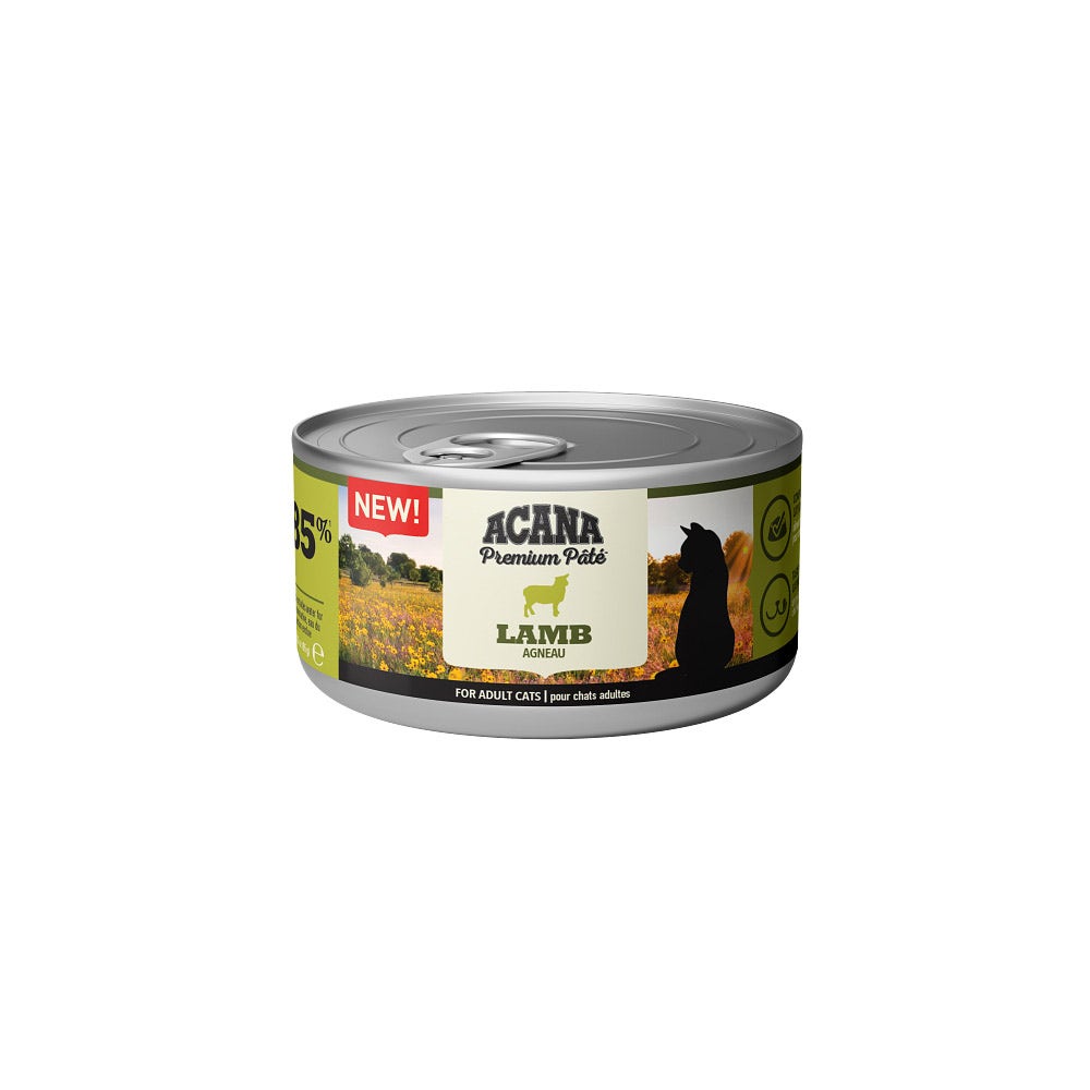 Acana Umido Gatto Premium Paté Con Agnello Lattina 85gr-4