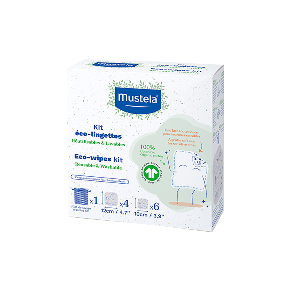 Mustela Kit Salviette Riutilizzabili 10 Pezzi-3