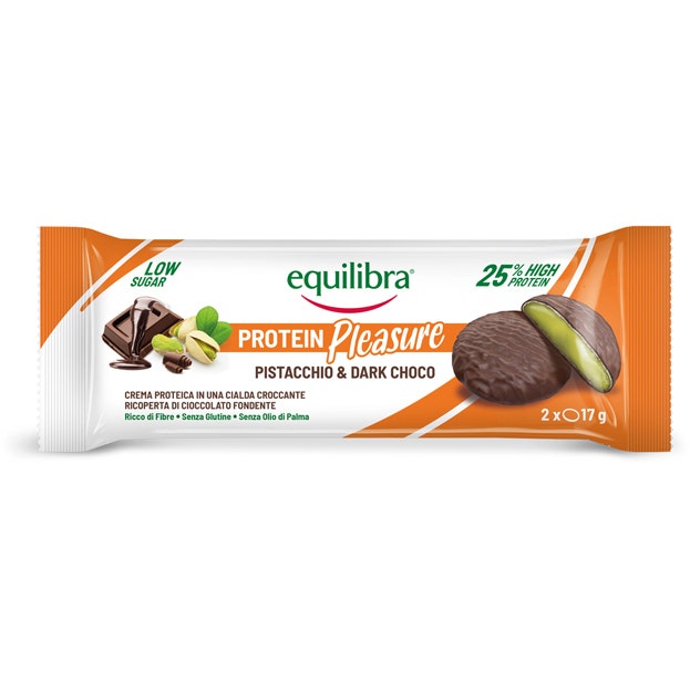 Equilibra Dobloni Pistacchio&Dark Choco 34g-1