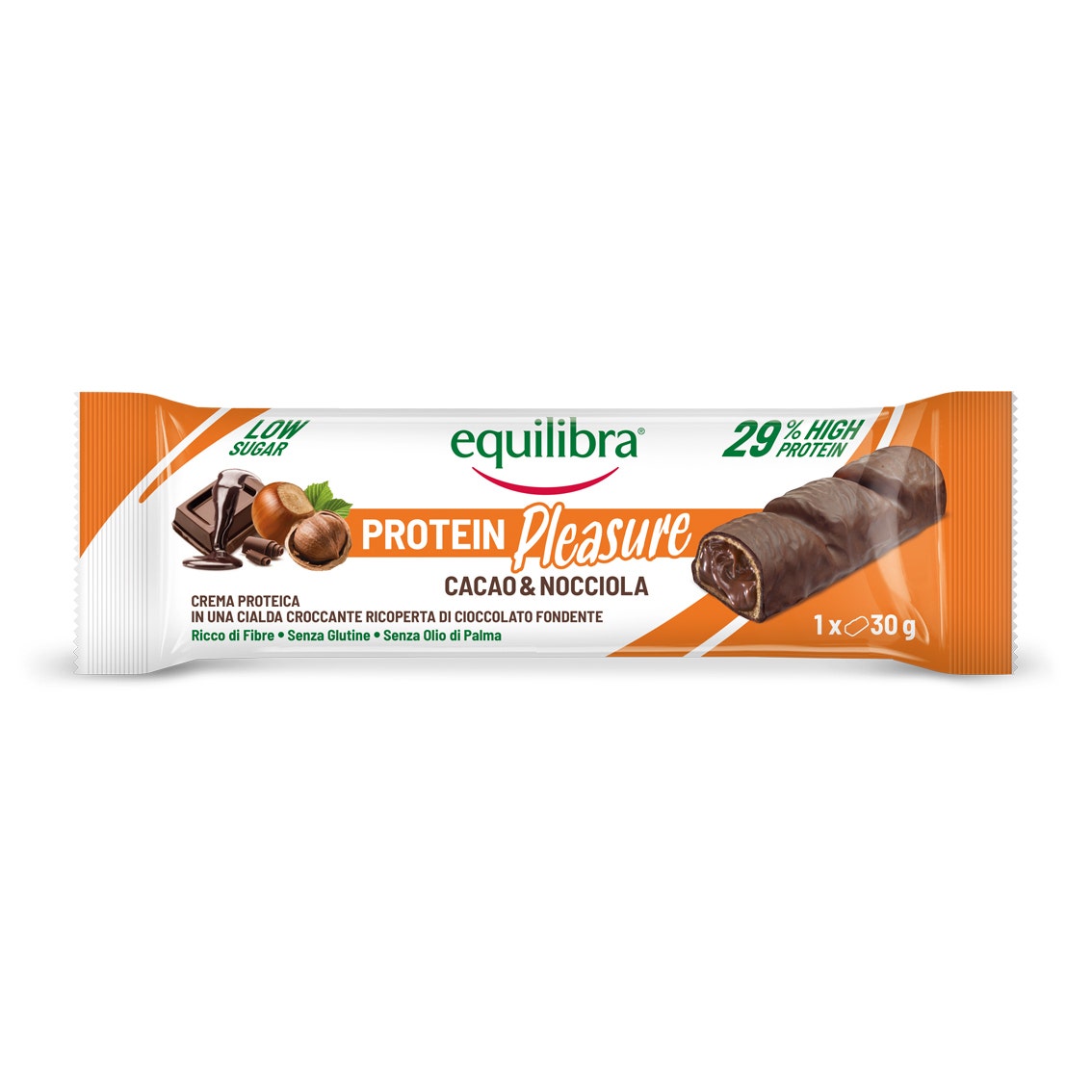 Equilibra Crock Cacao&Nocciola 1 Barretta Proteica-2