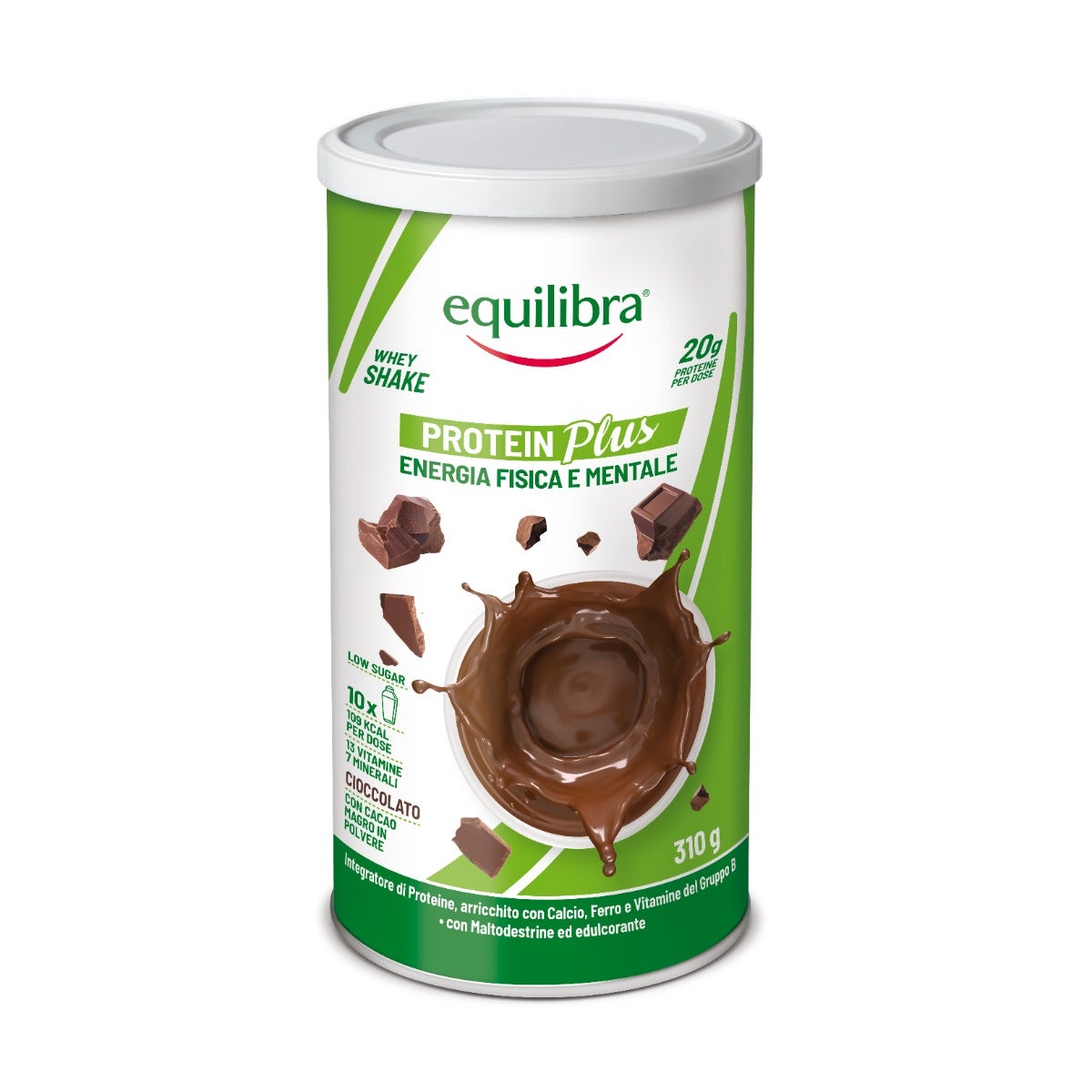 Equilibra Protein Shake Cioccolato 310g-2