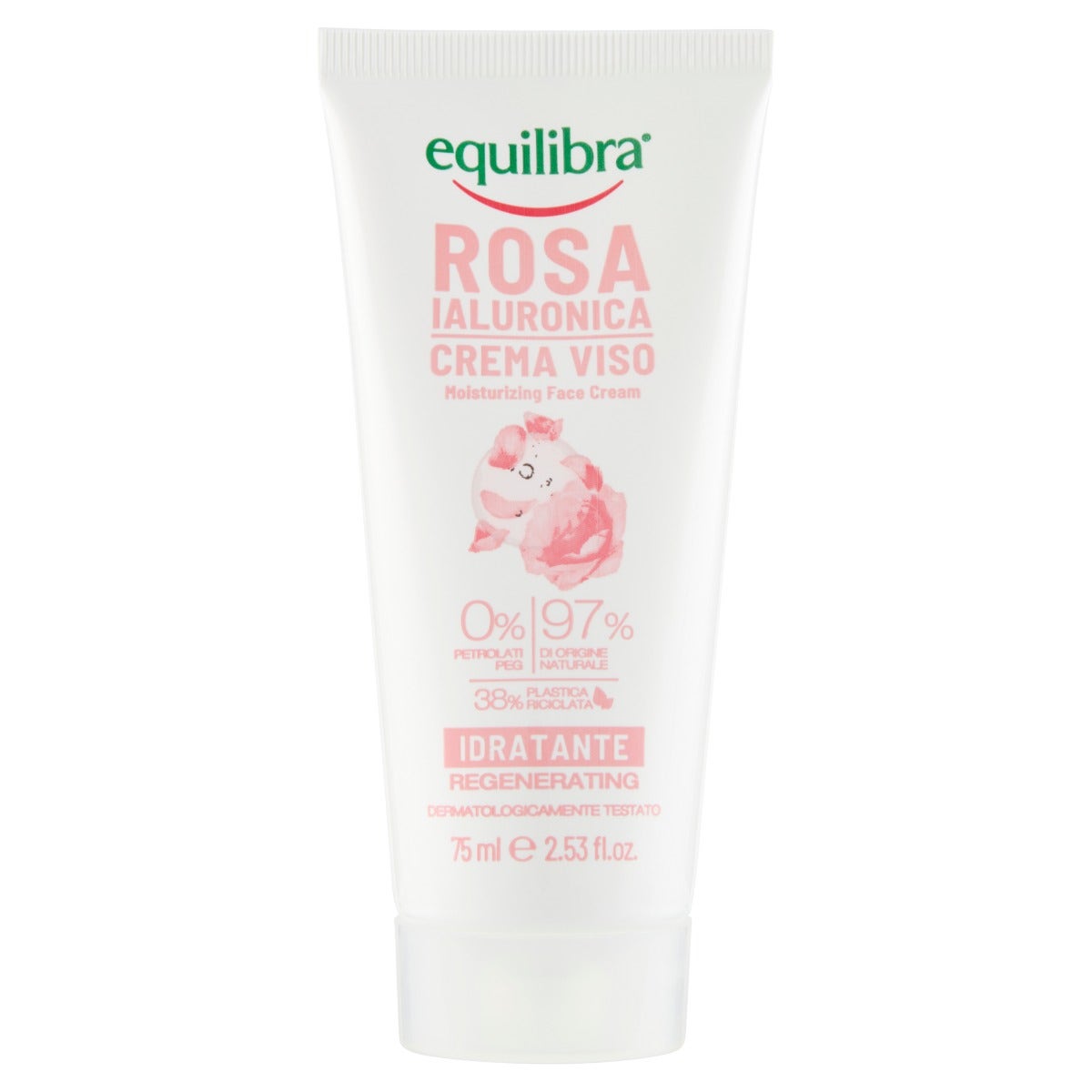 Equilibra Viso Rosa Ialuronica Crema Viso Idratante 75ml-2