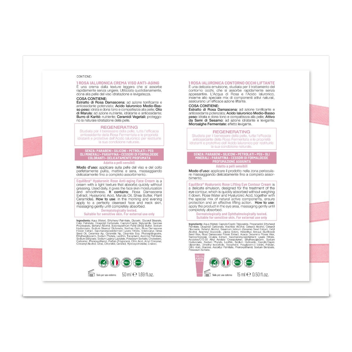 Equilibra Viso Kit Viso Rosa Ialuronica Anti-aging-4