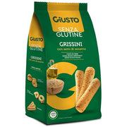 Giusto Senza Glutine Grissini Con Semi Di Sesamo 150g-1