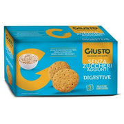 Giusto Senza Zucchero Biscotti Digestive 3 Pezzi Da 75g-2