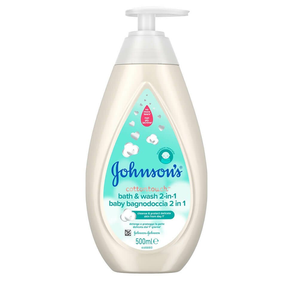 Johnson’s Baby Cottontouch Baby Bagnodoccia 2 in 1 500ml-1
