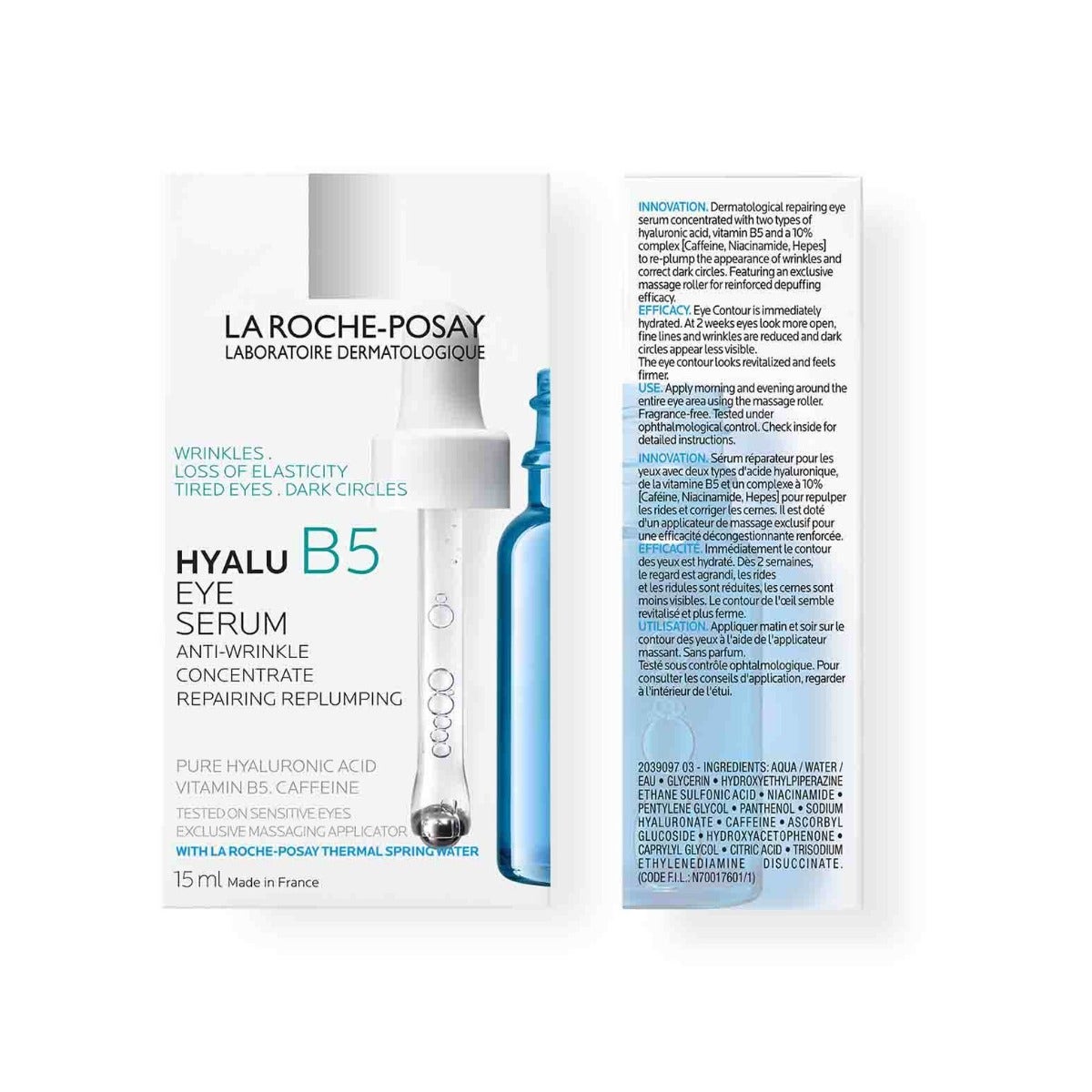 La Roche Posay Hyalu B5 Siero Occhi 15ml-3