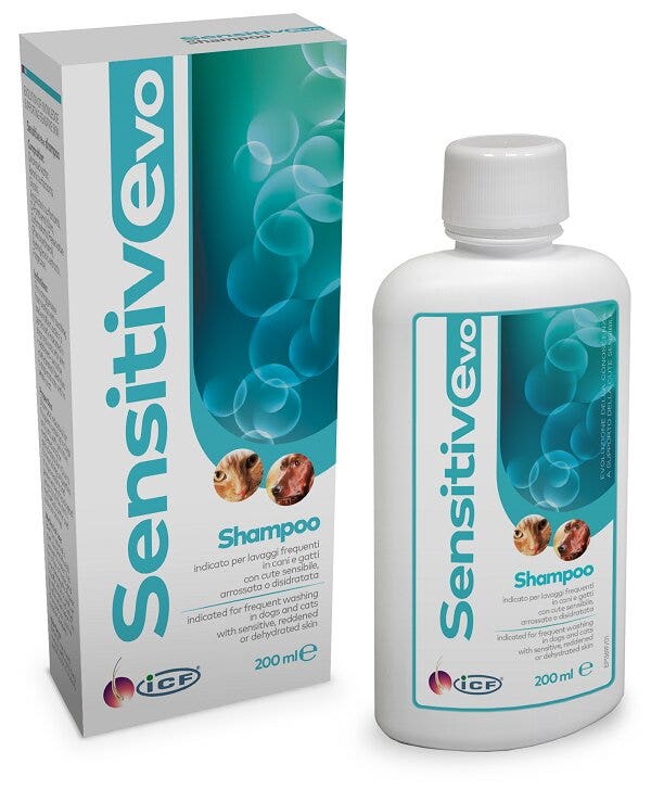 SensitivEvo Shampoo Per Cani E Gatti Flacone 200ml-2