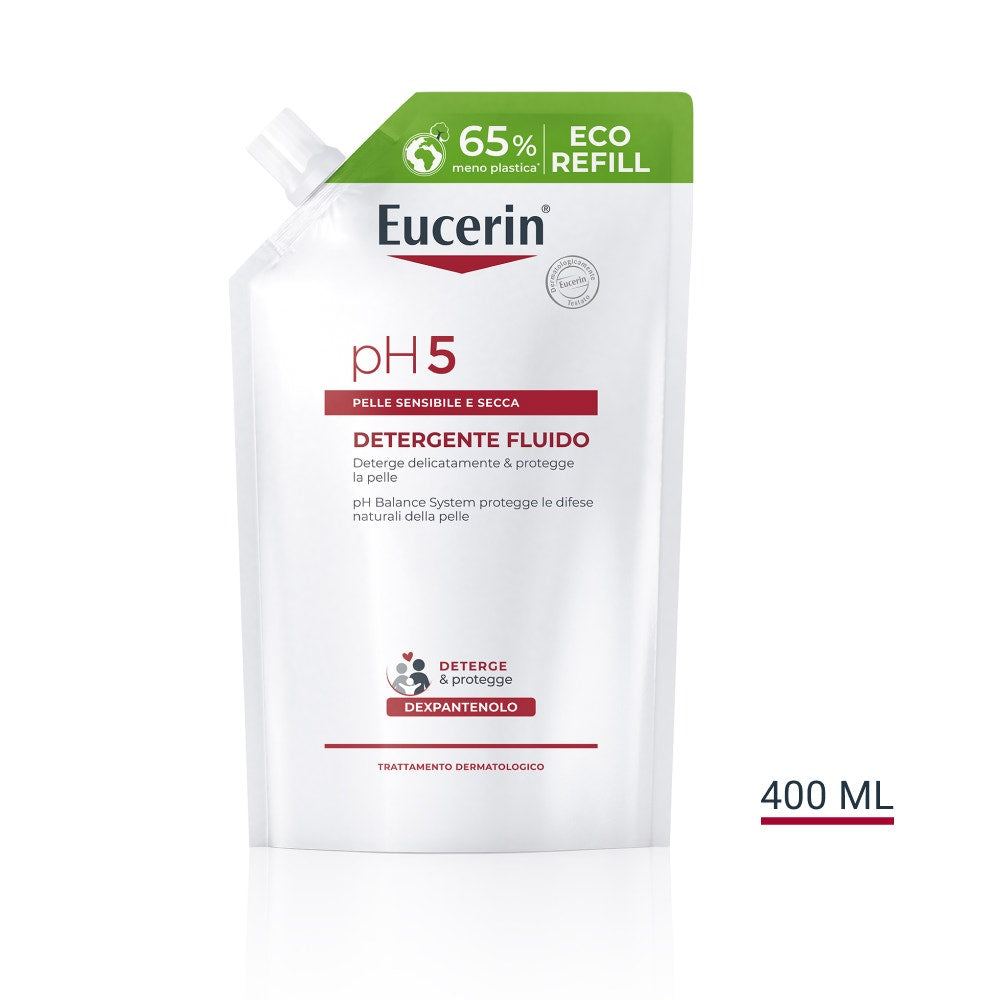 Eucerin Ph5 Detergente Viso Corpo Refill bagno e corpo 400ml-8