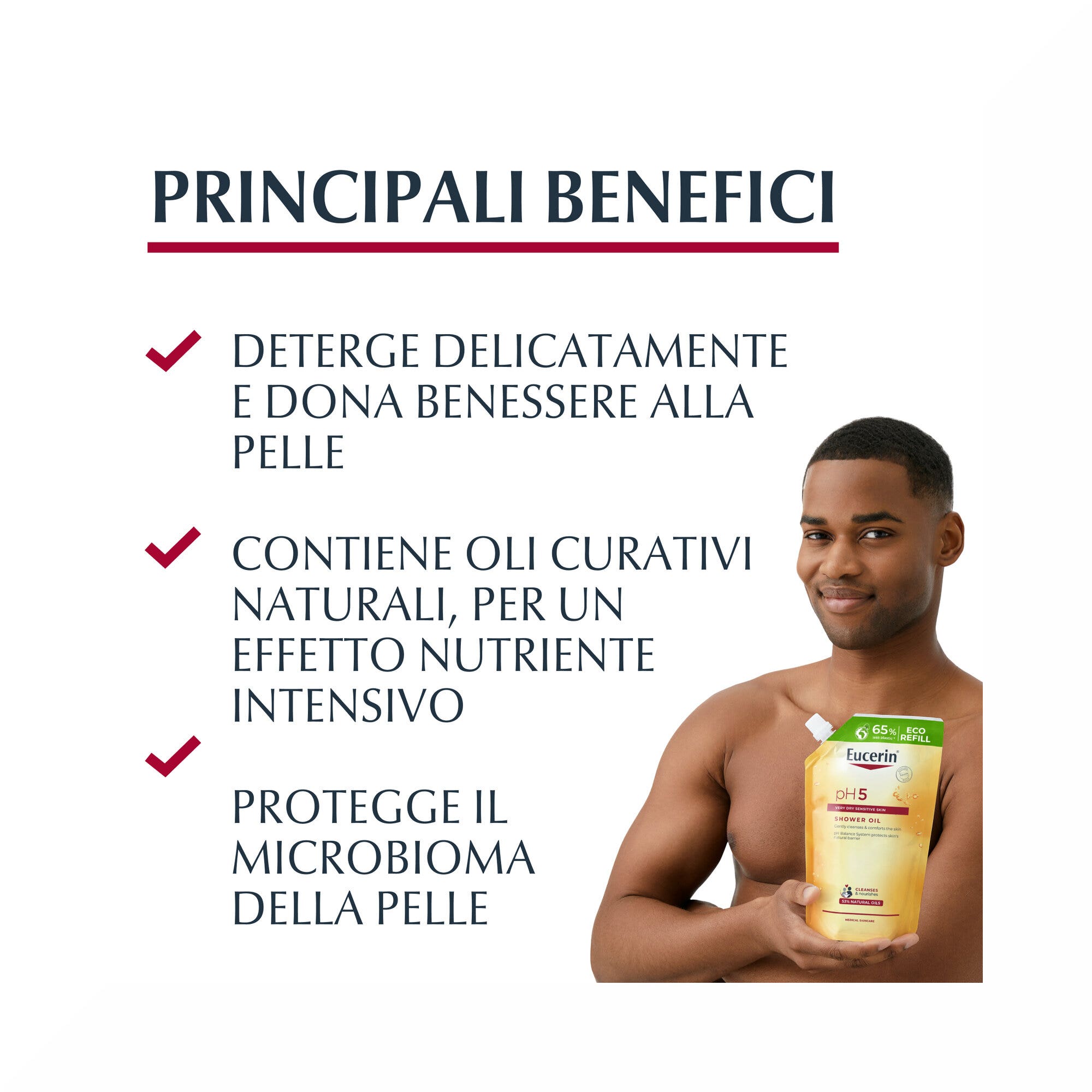 Eucerin Ph5 Olio Detergente Doccia Refill 400ml-2