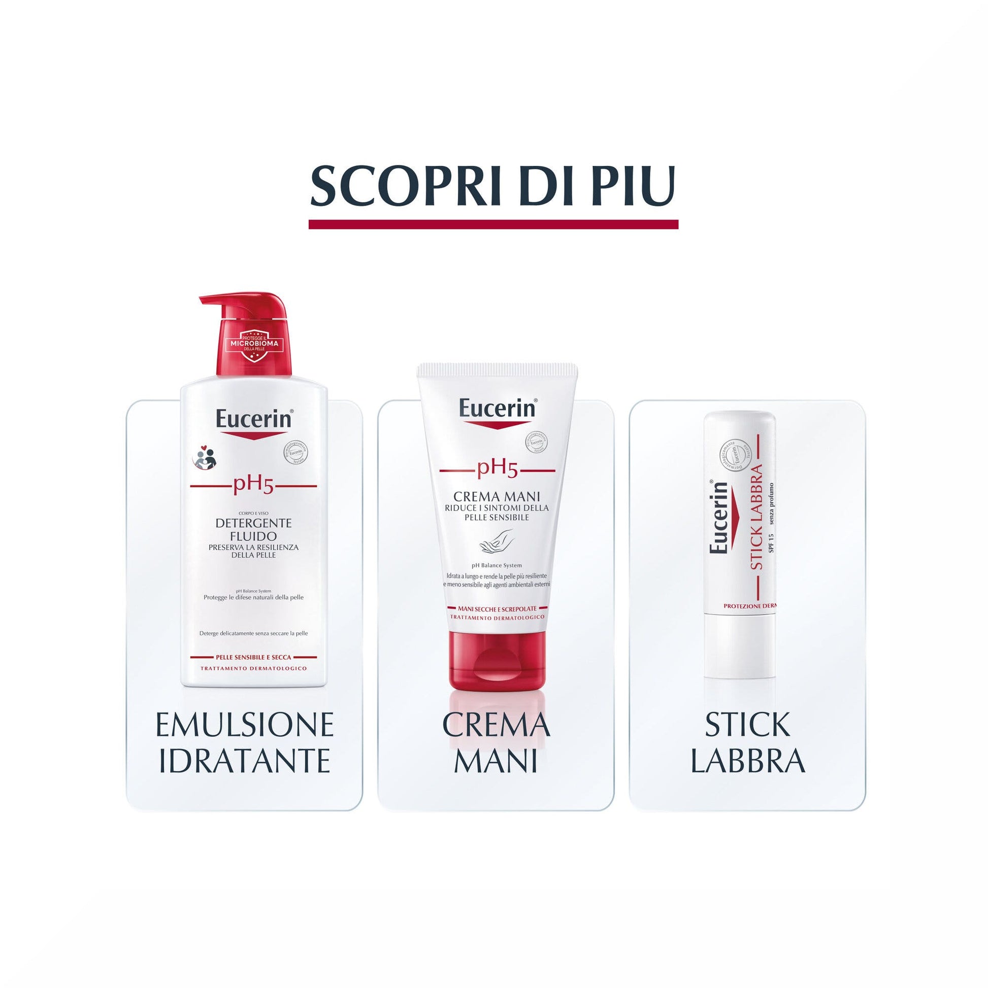 Eucerin Ph5 Detergente Viso Corpo Refill bagno e corpo 400ml-6