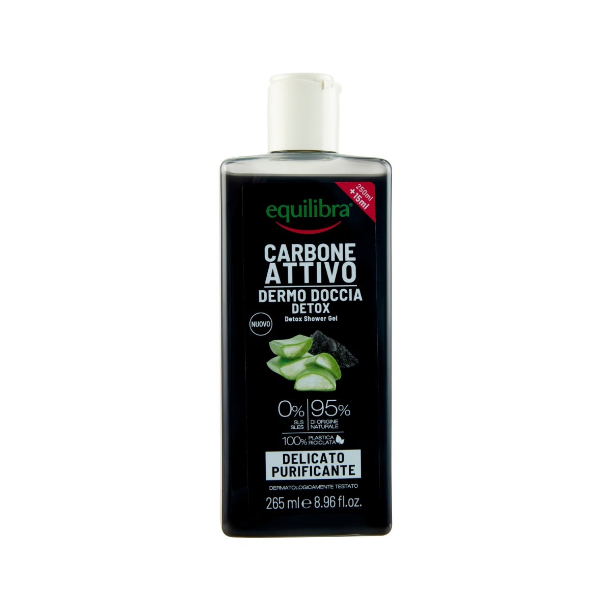 Equilibra Carbone Attivo Dermo Doccia Detox 265ml-2