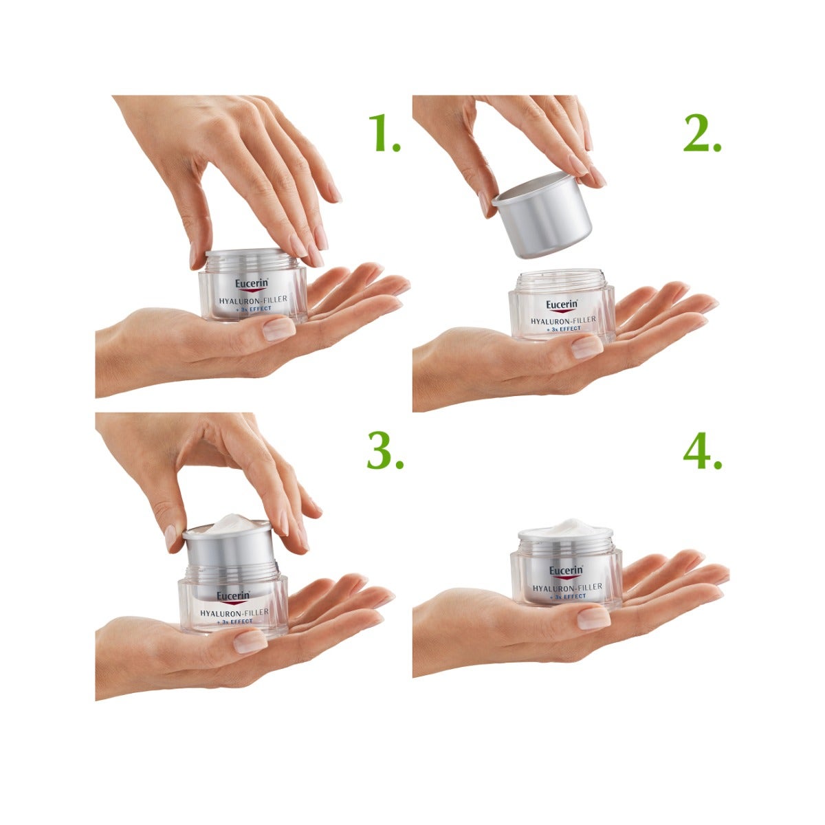Eucerin Hyaluron Filler Notte Crema Viso Ricarica 50ml-5