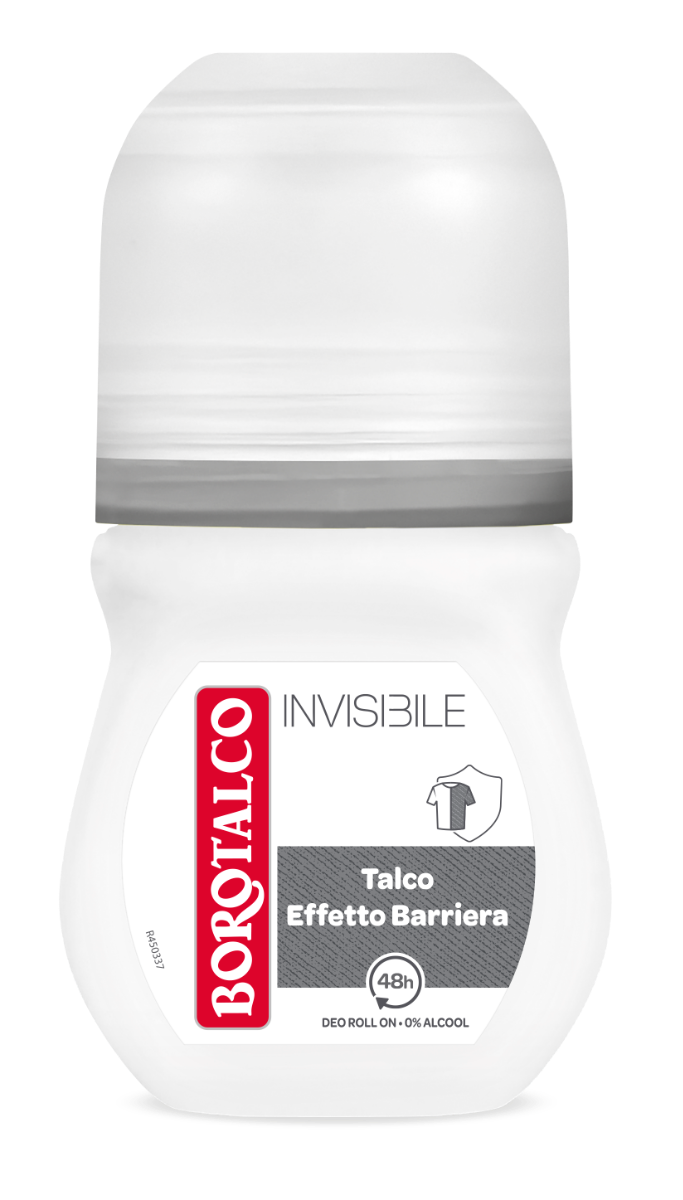 Borotalco Deodorante Roll-On Invisibile Grigio 50ml-1
