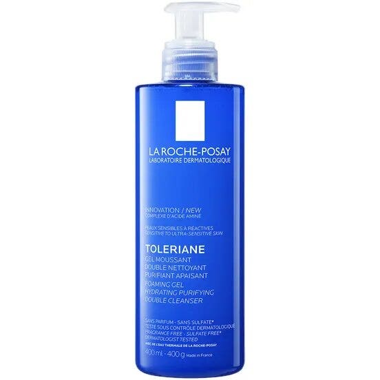 La Roche-Posay Toleriane Gel Moussant Detergente Schiumogeno Doppia Azione 400ml-3